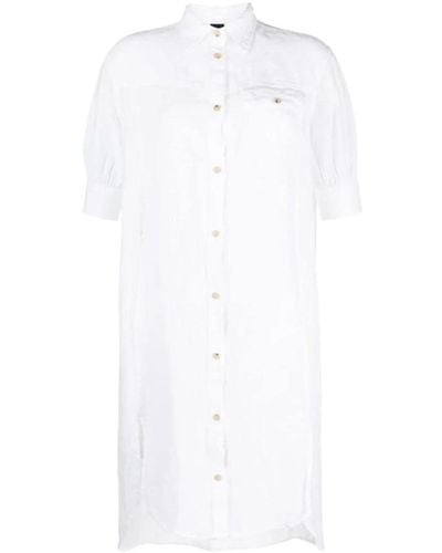 Fay Shirt Dresses - Weiß