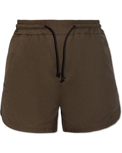 Yves Salomon Shorts > short shorts - Vert