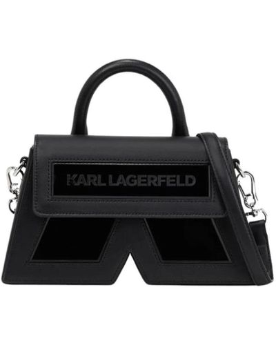 Karl Lagerfeld Amboise crossbody borsa - Nero