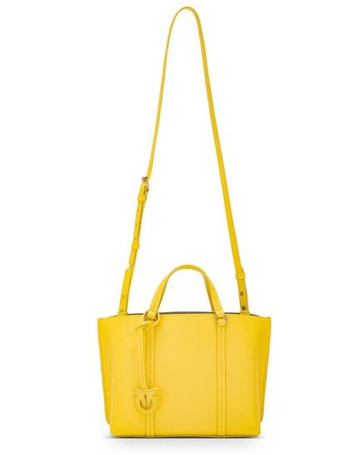 Pinko Cross Body Bags - Yellow