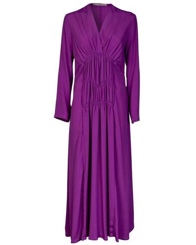 Jucca Midi Dresses - Purple