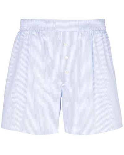 Balmain Shorts > short shorts - Bleu