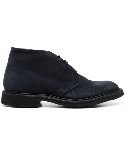 Tricker's Lace-Up Boots - Blue