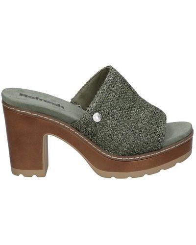 Refresh Shoes > heels > heeled mules - Gris