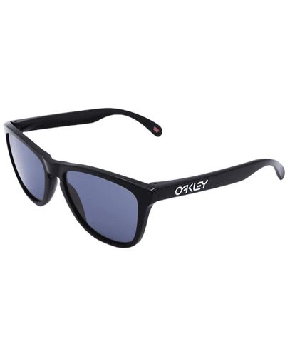 Oakley Sportliche rechteckige sonnenbrille schwarz