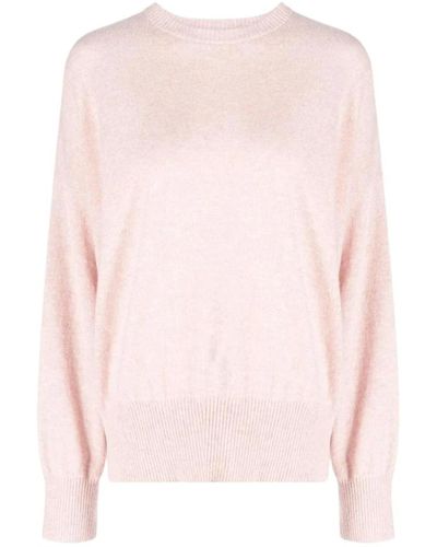 Loulou Studio Rosa melange oversized cashmere pullover - Pink