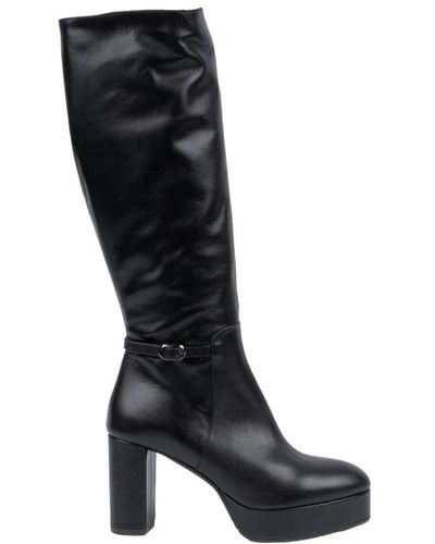 Albano High Boots - Black