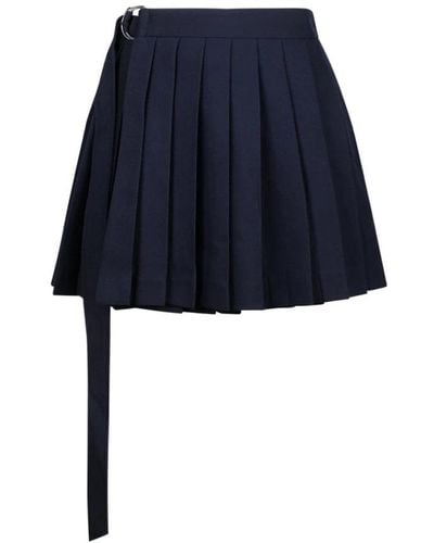 Ami Paris Short Skirts - Blue