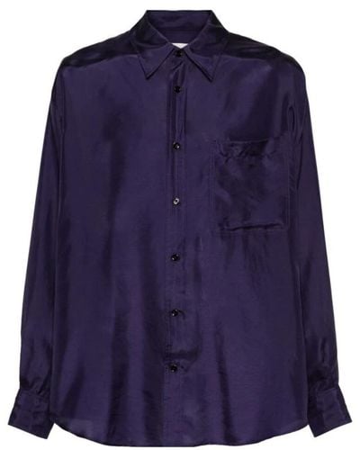 Lemaire Casual Shirts - Blue