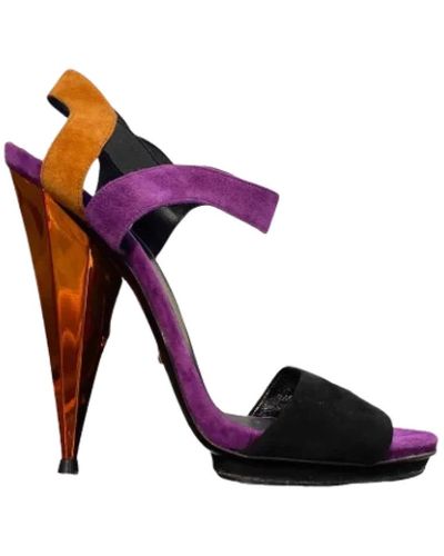 Gucci Pre-owned > pre-owned shoes > pre-owned sandals - Violet