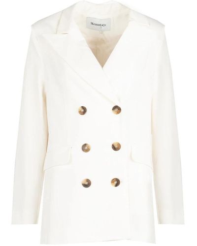 Silvian Heach Jackets > blazers - Blanc