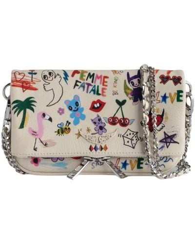 Zadig & Voltaire Cross Body Bags - White