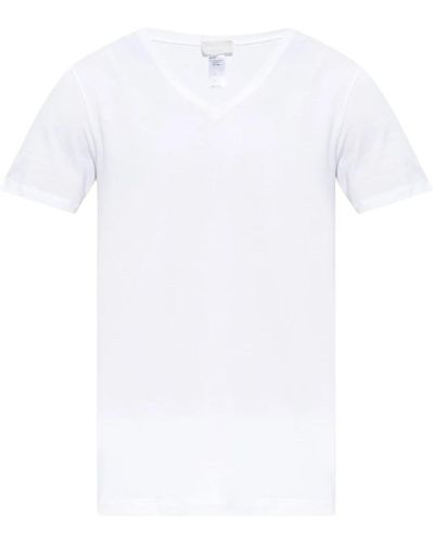 Hanro Baumwoll-t-shirt - Weiß