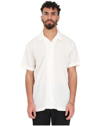SELECTED Short sleeve shirts - Bianco