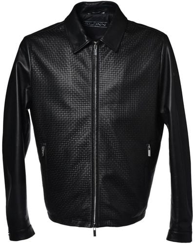 Baldinini Jacket in nappa leather - Schwarz