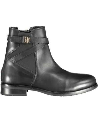 Tommy Hilfiger Ankle Boots - Black