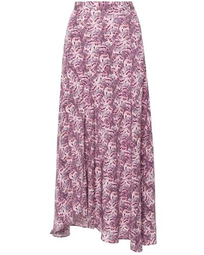Isabel Marant Midi Skirts - Purple