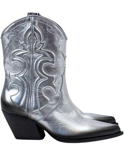 Elena Iachi Cowboy boots - Grau