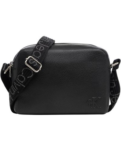 Calvin Klein Cross Body Bags - Black