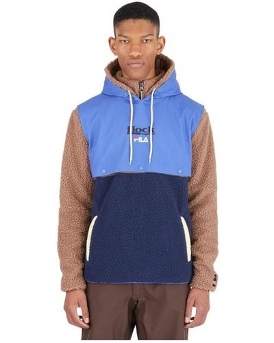Fila Hybrid hooded sweatshirt - Azul
