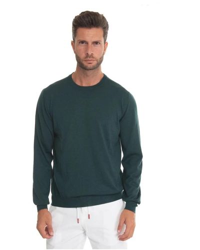 Kiton Sweatshirts - Green