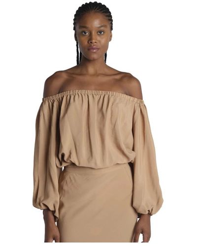 FEDERICA TOSI Blouses - Brown