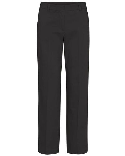 LauRie Wide Trousers - Black