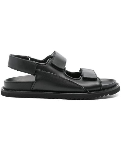 Doucal's Shoes > sandals > flat sandals - Noir
