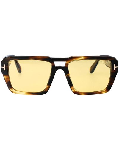 Tom Ford Stylische sonnenbrille ft1153/s - Braun