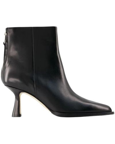 Aeyde Shoes > boots > heeled boots - Noir