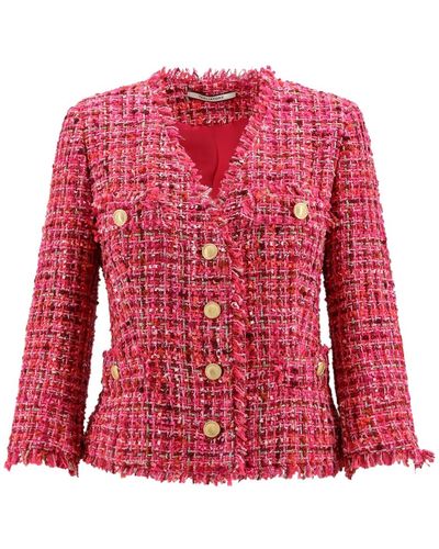 Tagliatore Tweed jackets - Rojo