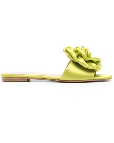 Paloma Barceló Shoes > flip flops & sliders > sliders - Jaune