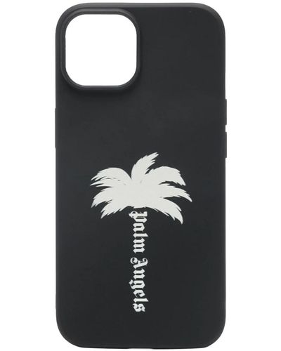 Palm Angels I-tech nero cover iphone 15