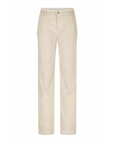 Mason's Straight Trousers - Natural