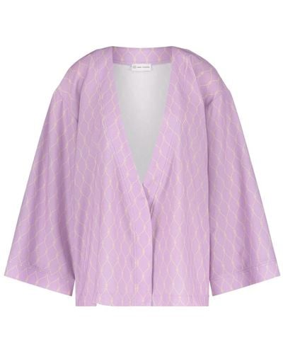 Jane Lushka Alvera blazer kimono | lila
