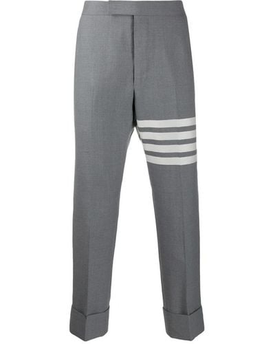 Thom Browne Cropped Trousers - Grey
