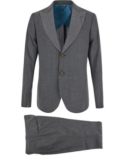 Maurizio Miri Suits > suit sets > single breasted suits - Gris