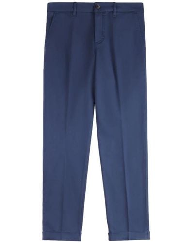 Fay Pantaloni eleganti per donne - Blu
