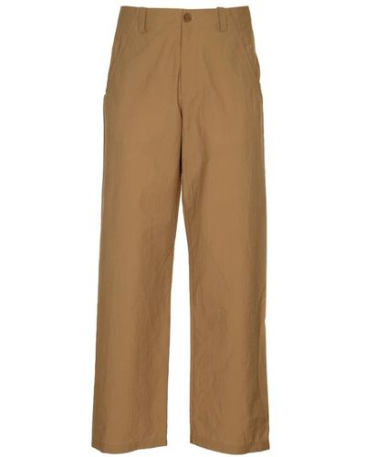A.P.C. Wide Trousers - Natural