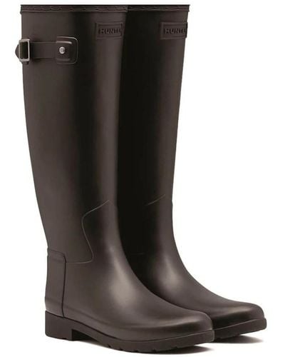 HUNTER Shoes > boots > rain boots - Marron