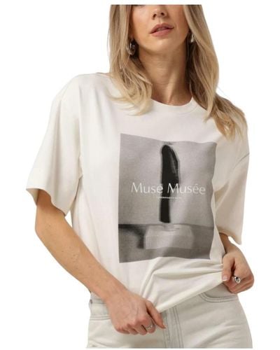 Copenhagen Muse Muse tee weißes t-shirt - Grau