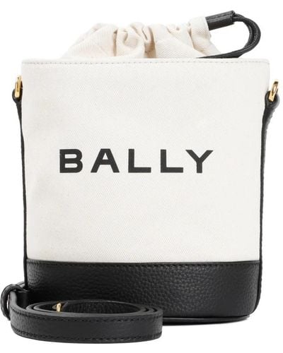 Bally Bucket Bags - White
