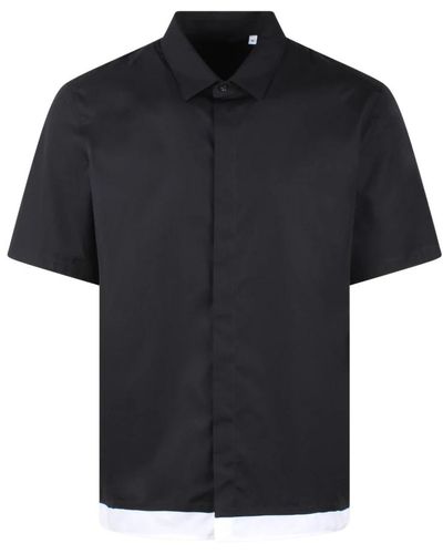 Neil Barrett Shirts > short sleeve shirts - Noir