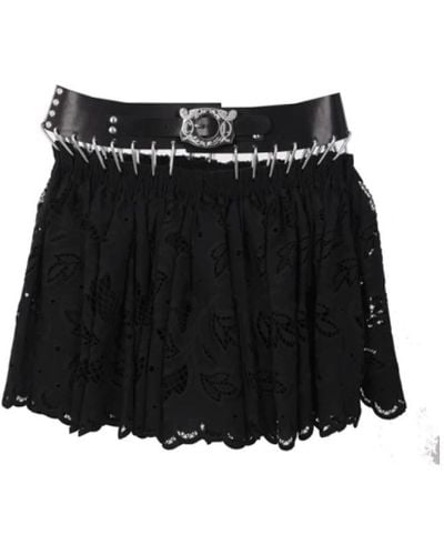 Chopova Lowena Short Skirts - Black