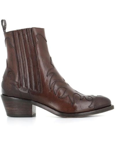 Sartore Shoes > boots > cowboy boots - Marron