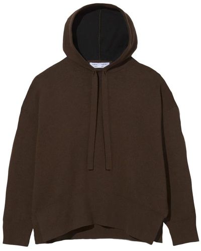 Proenza Schouler Luxuriöser cashmere-blend hoodie - Braun