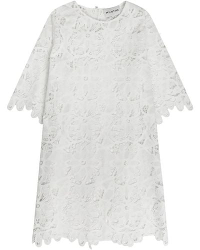 Munthe Short Dresses - White