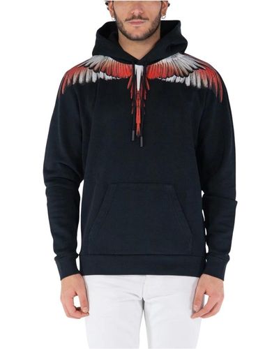 Marcelo Burlon Icon wings hoodie - Blau