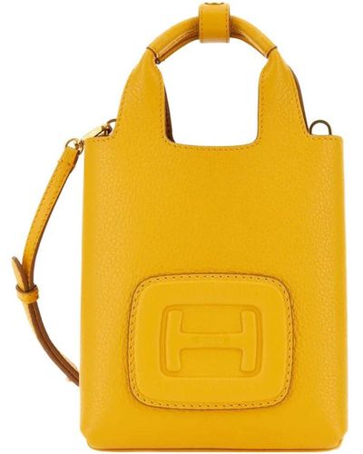 Hogan H-bag Mini Shopping Bag - Yellow
