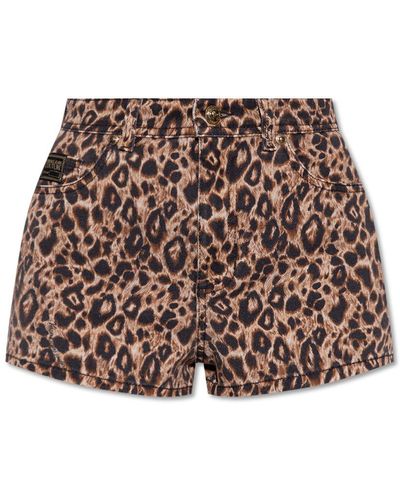 Versace Denim shorts - Marrone